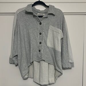 We The Free Button-Up Top